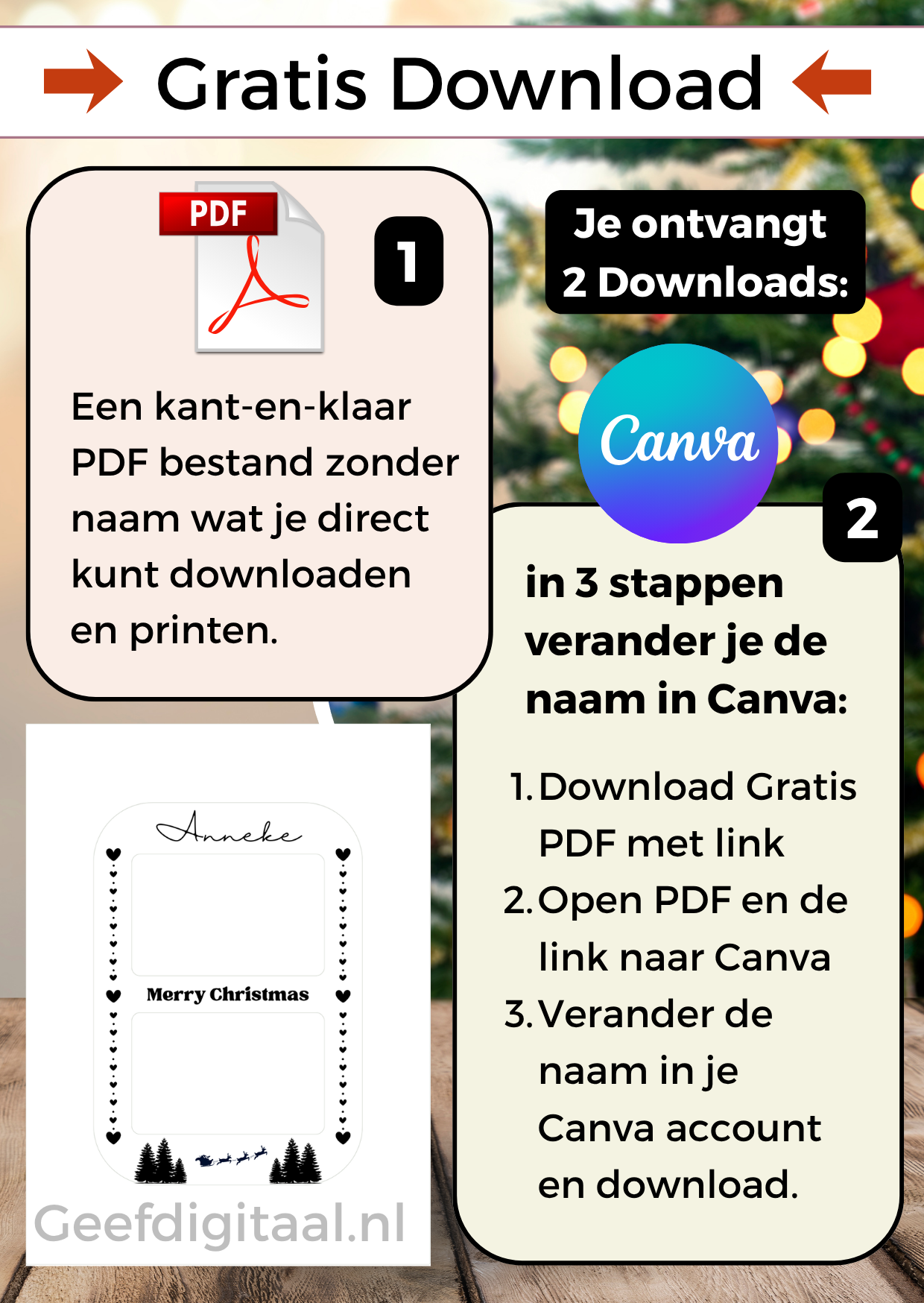 gratis digitale download voor led foto lijst van de action
