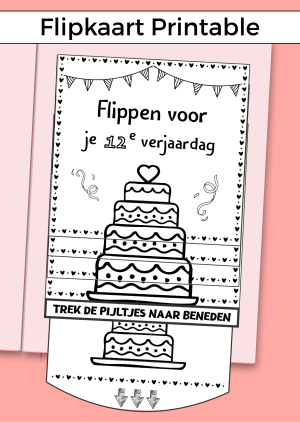 Flipkaart 12 Jaar Meisje – PDF Printable