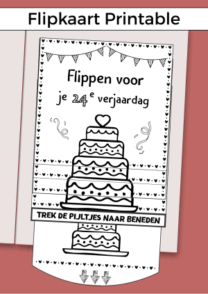 Flipkaart 24 Jaar Vrouw – PDF Printable