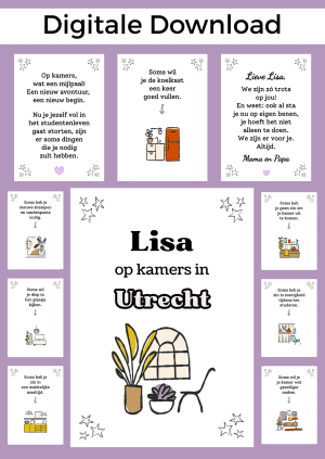 Op Kamers Vrouw Bonboekje – PDF en Canva Sjabloon