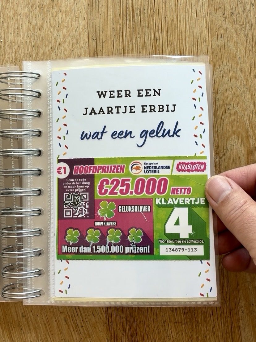 Bonboekje voor een collega die jarig is. Een printbaar bestand, wat je zelf kunt uitprinten en in een insteek fotomapje doet samen met cadeaubonnen. Het bestand is bewerkbaar in Canva om te personaliseren.