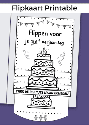 Flipkaart 31 Jaar Man – PDF Printable