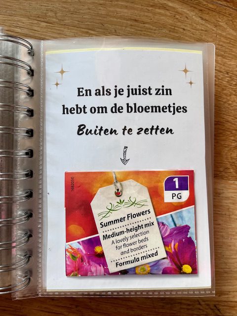 Bonboekje een vrouw die 25 jaar wordt. Een printbaar bestand, wat je zelf kunt uitprinten en in een insteek fotomapje doet samen met cadeaubonnen. Het bestand is bewerkbaar in Canva om te personaliseren.