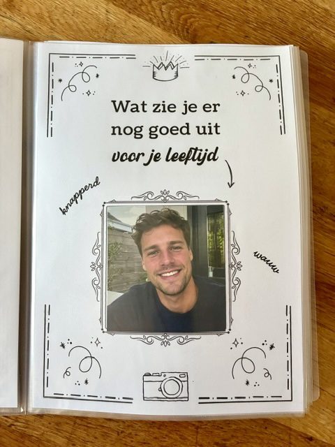 Geldboek Verjaardag is een origineel en onvergetelijk cadeau! Met leuke teksten, mini cadeautjes met zinspelingen én geld! Het is een digitale download voor A4 formaat, je ontvangt een Pdf bestand en een Canva link. Deze laatste kun je in Canva personaliseren.