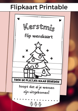 Flipkaart Kerst Meisje – PDF Printable