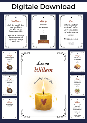 Troost Man Bonboekje – PDF en Canva Sjabloon