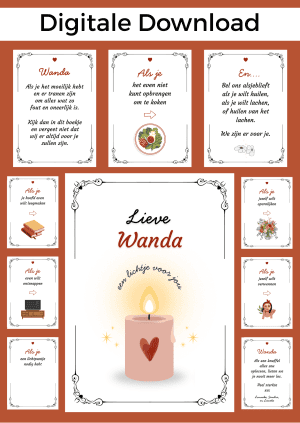 Troost Vrouw Bonboekje – PDF en Canva Sjabloon